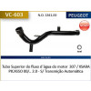 Imagem: CANO AGUA MOTOR PEUGEOT 307 1.6 2.0 16V 00/... X  