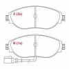 Imagem: PASTILHA FREIO DIANTEIRA PASSAT 2.0 3.6 11/...TI  