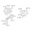 Imagem: COXIM MOTOR DIREITO MITSUBISHI OUTLANDER 2.0 16V  