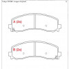 Imagem: PASTILHA FREIO TRASEIRA DODGE RAM 2500 3500 2020  