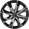 Imagem: CALOTA UNIVERSAL ARO 13 PRIME BLACK/ SILVER 1012  