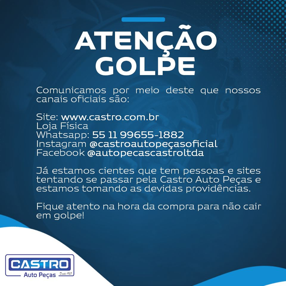 PEÇAS SUSPENSÃO E DIREÇÃO  AUTOPEÇAS RIO PRETO - CNPJ 33.041.604/0001-35 -  Rua Direita, N.180, Centro, São Gonçalo do Rio Preto, Minas Gerais